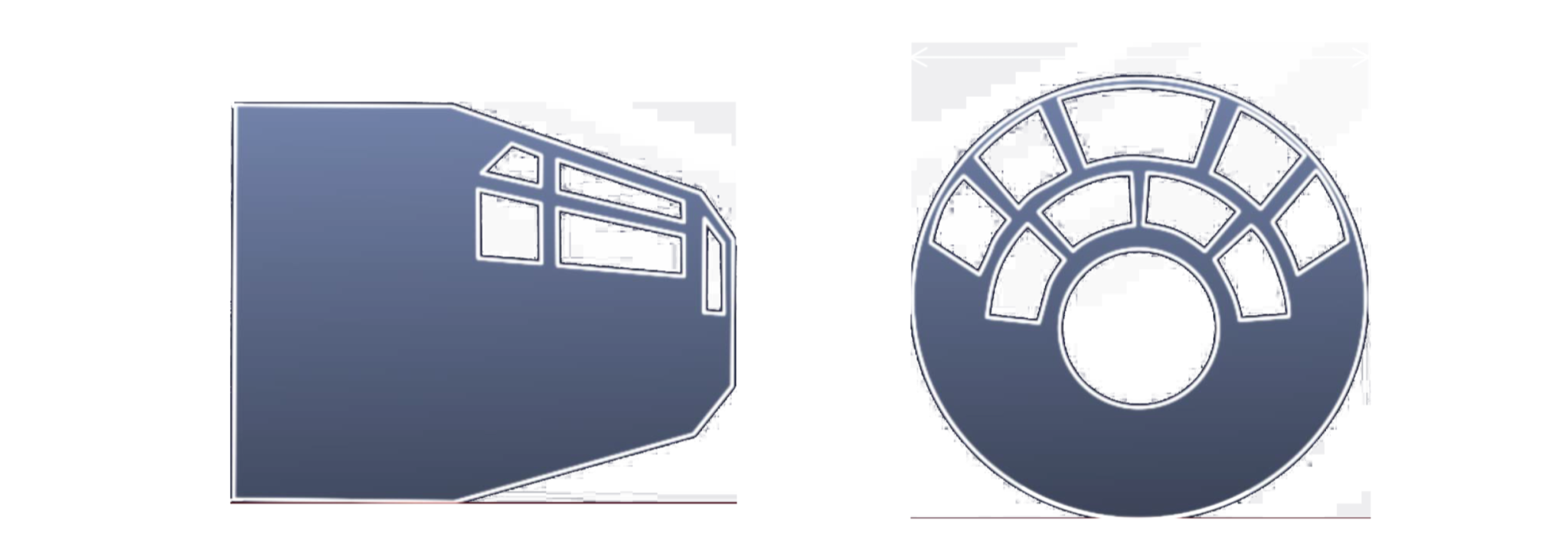 Dimensions du cockpit