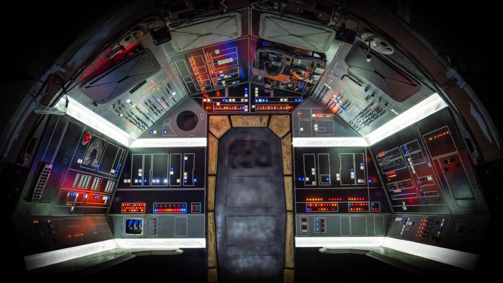 Le cockpit Spaceventure